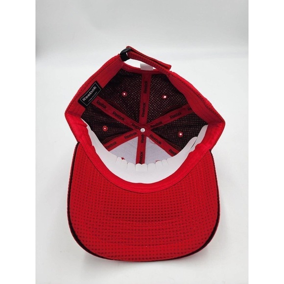 Reebok Turtle Bay Exploration Park Cap America Hat Adjustable Red NWT - Picture 9 of 10